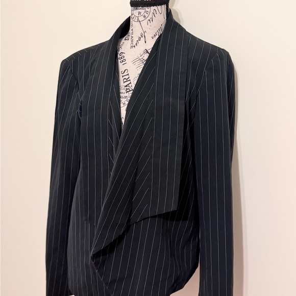 Calvin Klein Jackets & Blazers - Calvin Klein Black Pinstripe Blazer Size Large